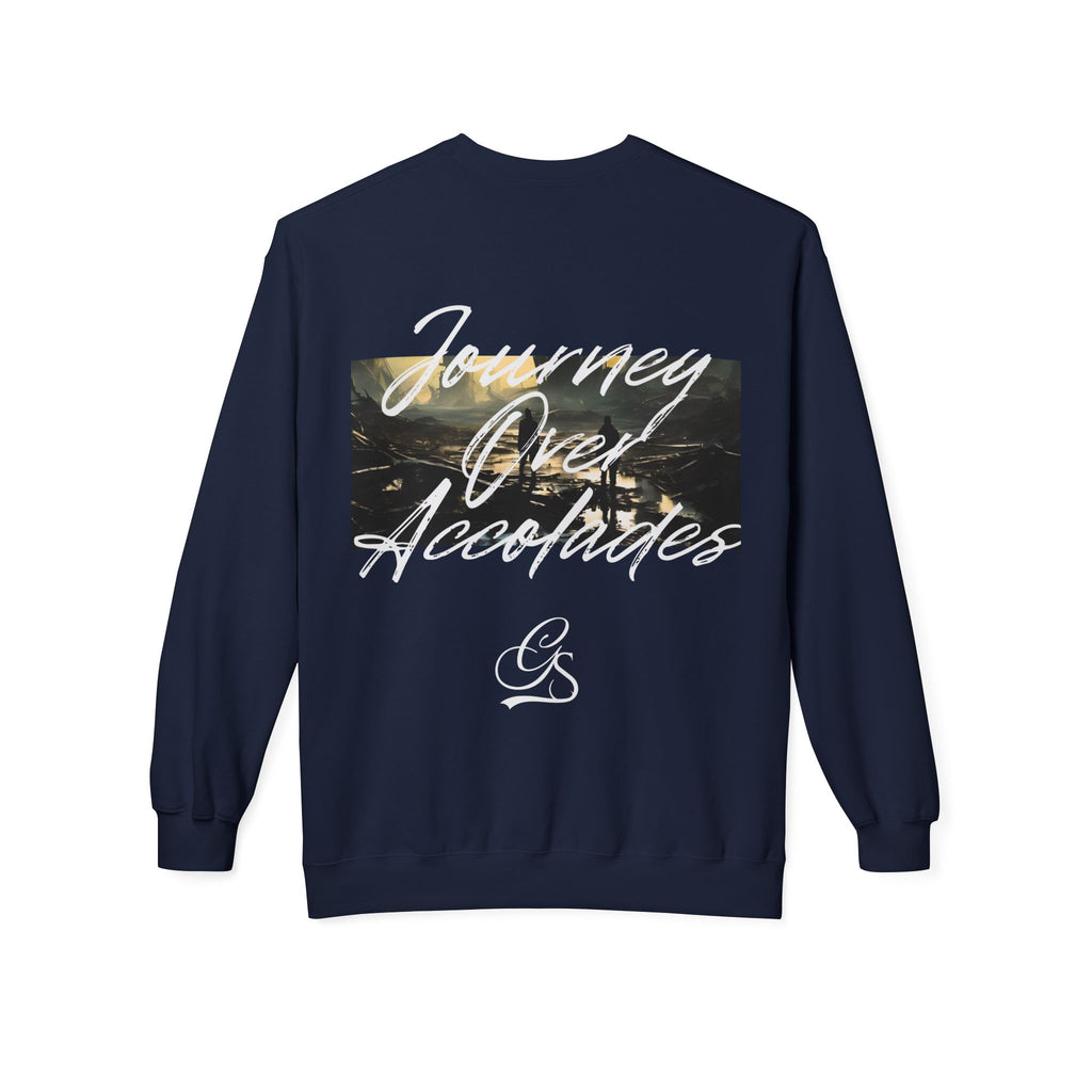 JOURNEY/ACCOLADES Midweight Softstyle Fleece Crewneck Sweatshirt