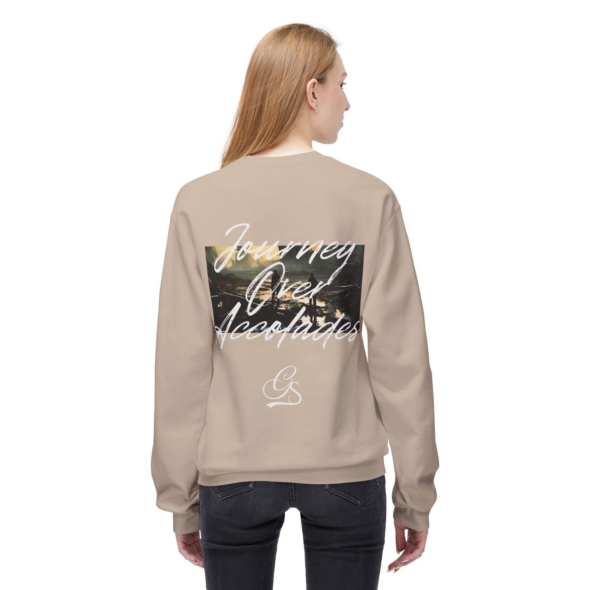 JOURNEY/ACCOLADES Midweight Softstyle Fleece Crewneck Sweatshirt