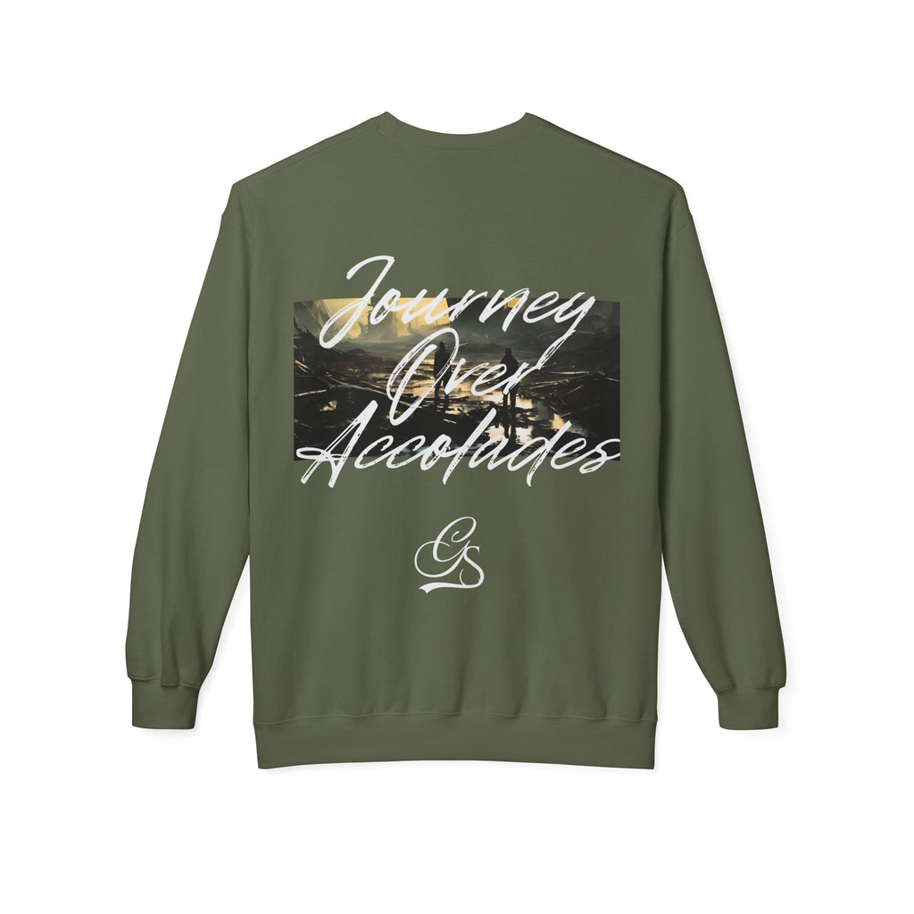 JOURNEY/ACCOLADES Midweight Softstyle Fleece Crewneck Sweatshirt