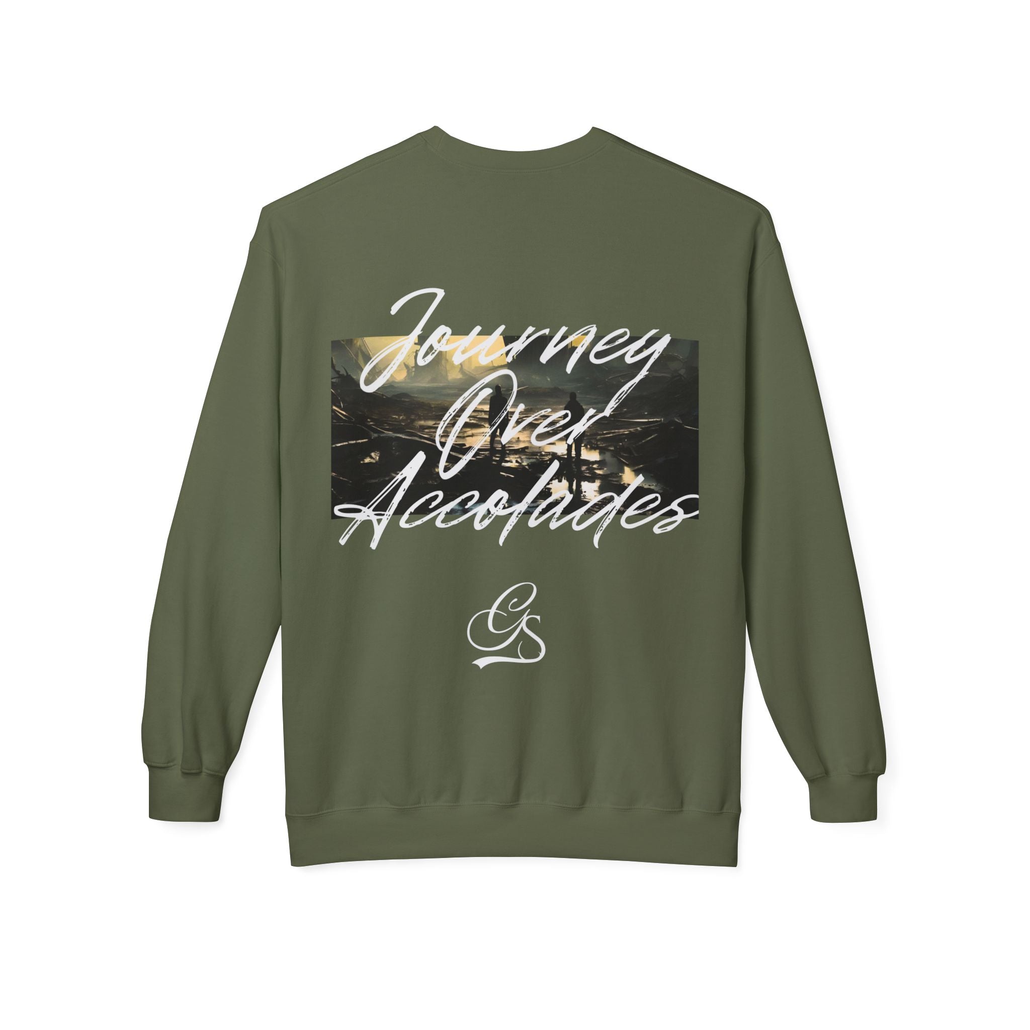 JOURNEY/ACCOLADES Midweight Softstyle Fleece Crewneck Sweatshirt