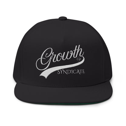 Flat Bill Cap (Embroidery)