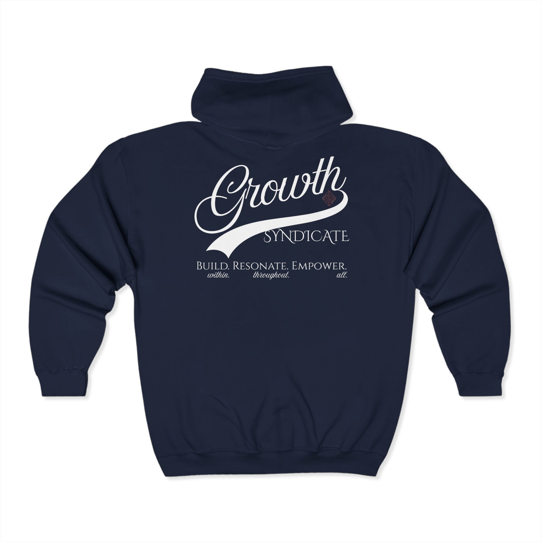 GROWTH ZIP-UP HOODIE.