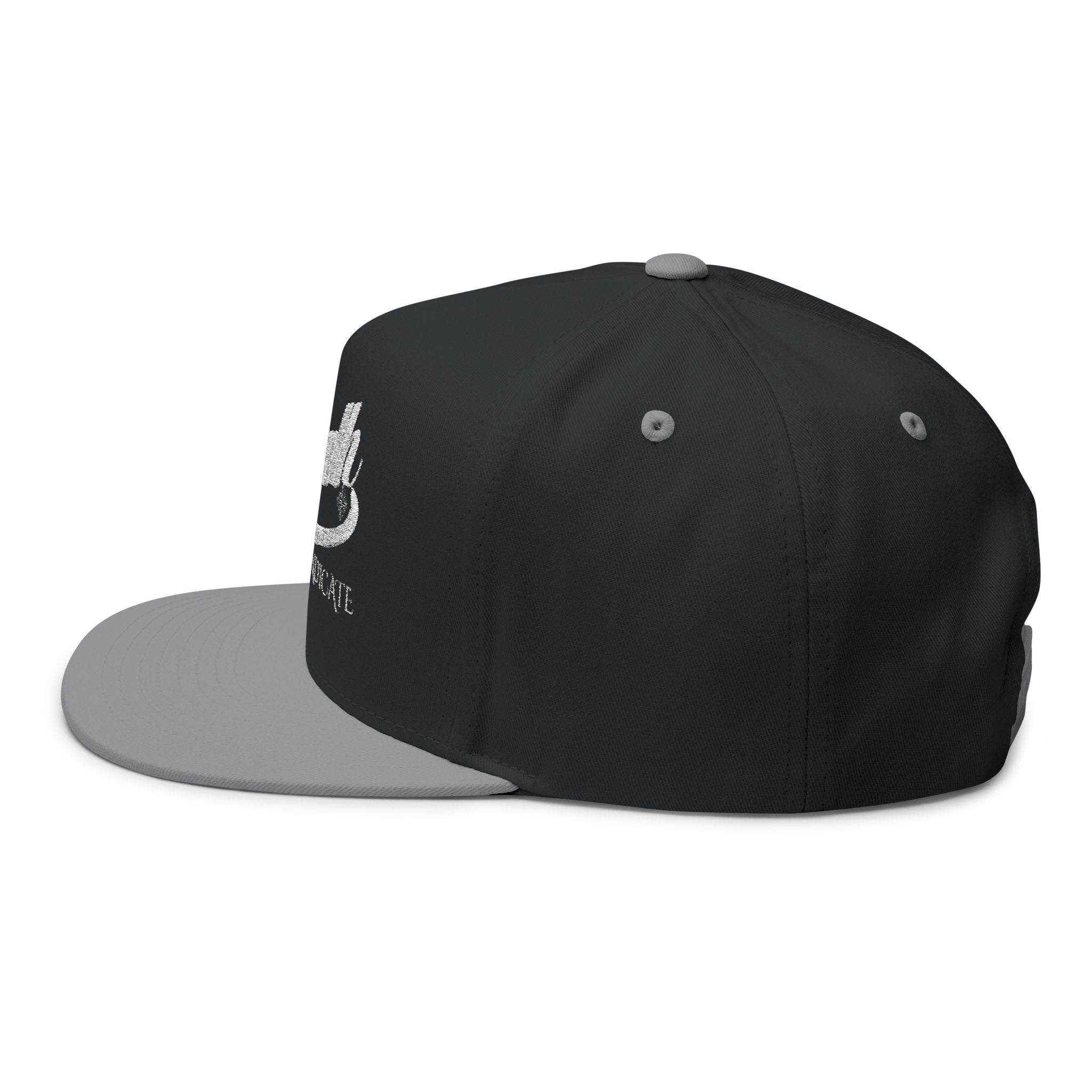 Flat Bill Cap (Embroidery)