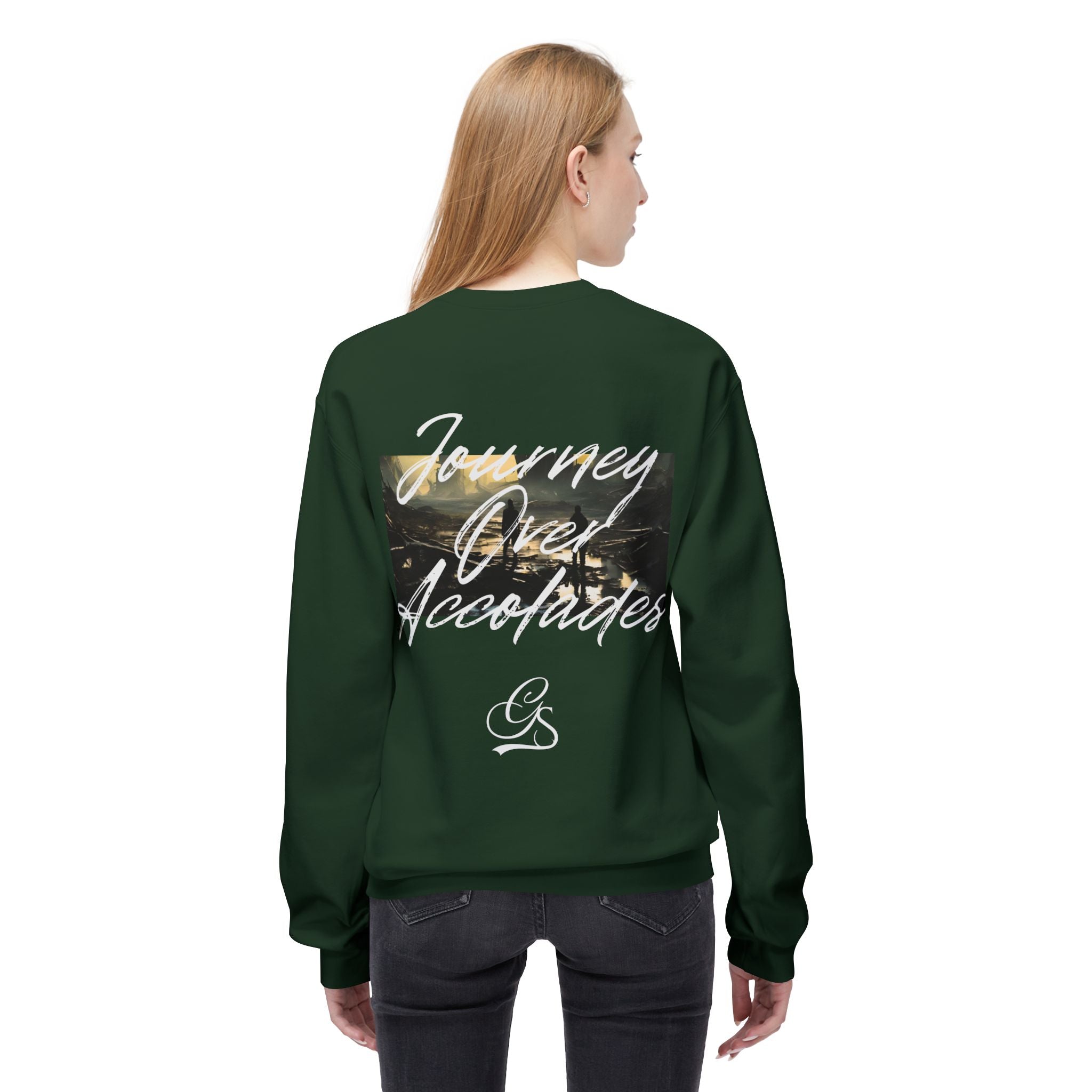 JOURNEY/ACCOLADES Midweight Softstyle Fleece Crewneck Sweatshirt