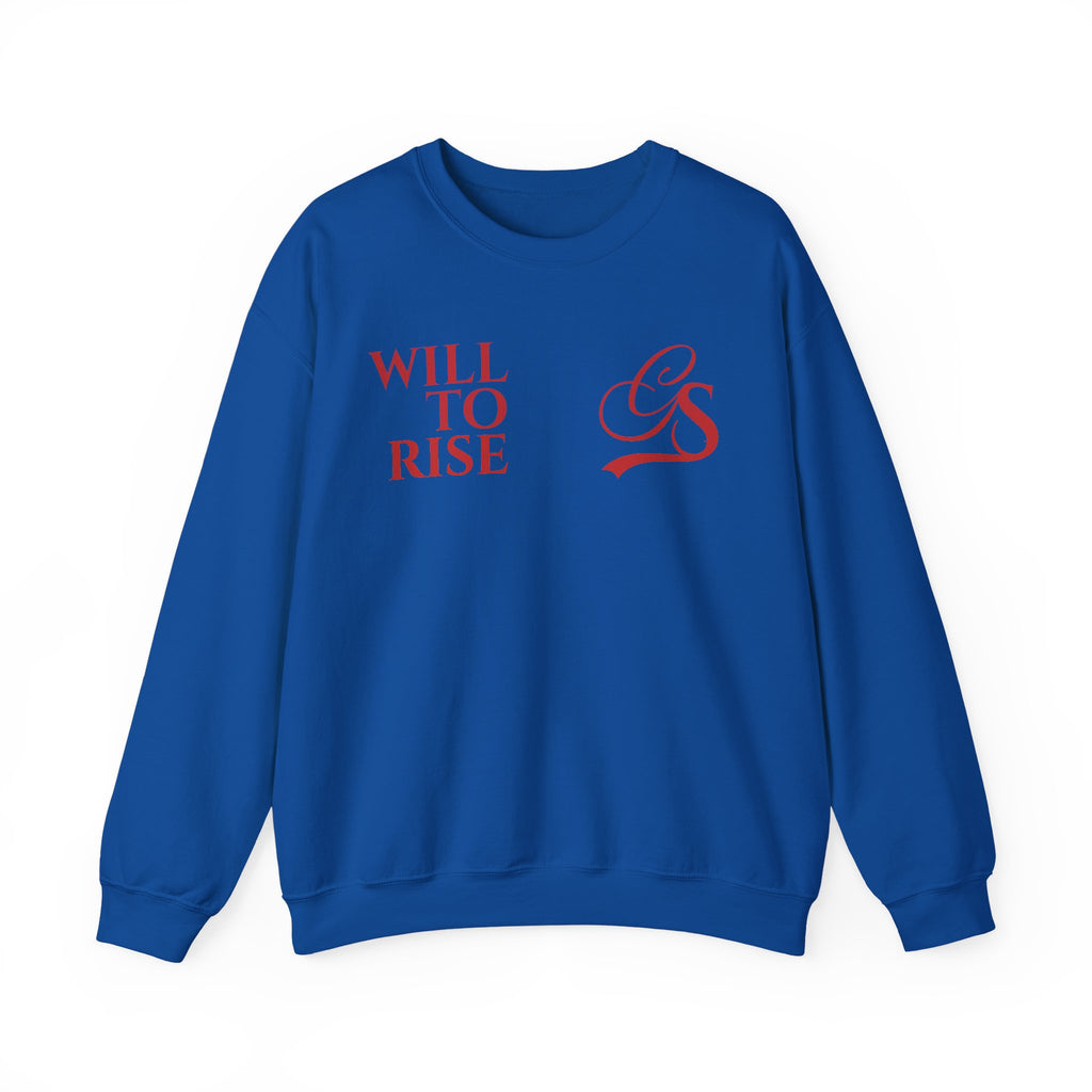 WILL TO RISE. Sweatshirt.