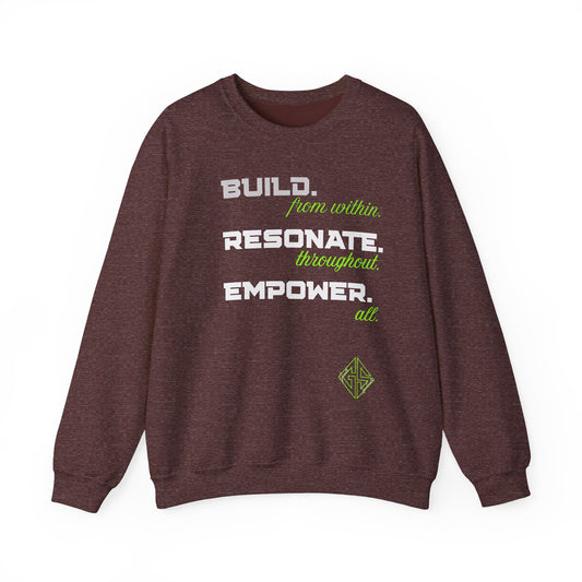 BUILD. EMPOWER. BEAST. Sweatshirt.