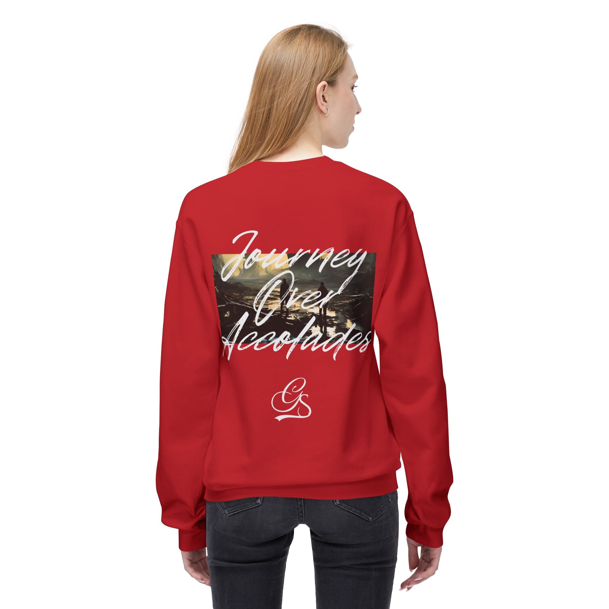 JOURNEY/ACCOLADES Midweight Softstyle Fleece Crewneck Sweatshirt