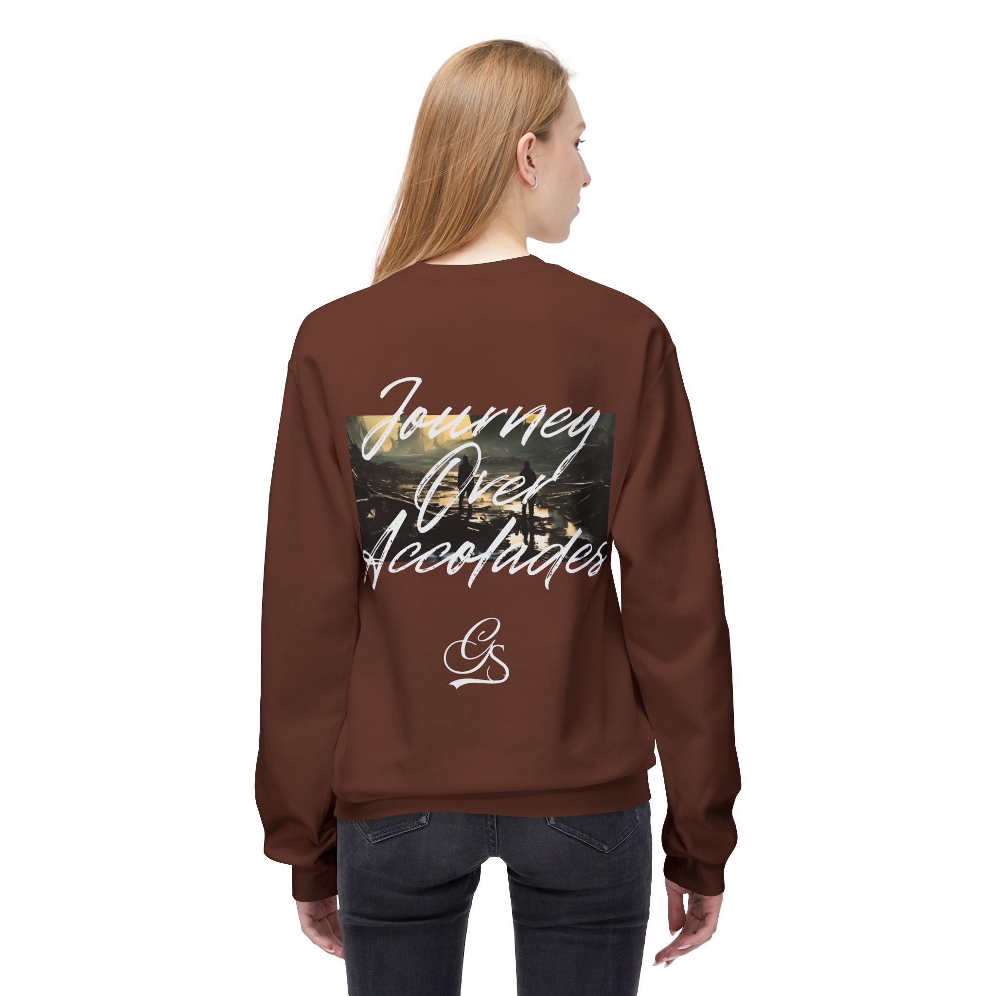 JOURNEY/ACCOLADES Midweight Softstyle Fleece Crewneck Sweatshirt