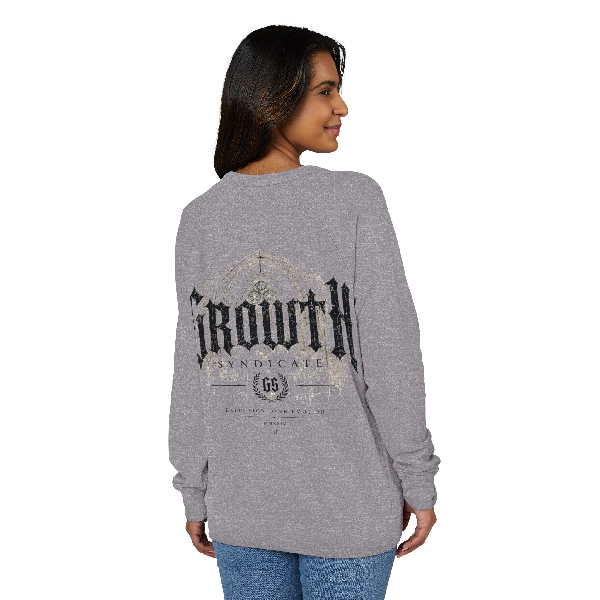 GROWTH Terry Raglan Crewneck