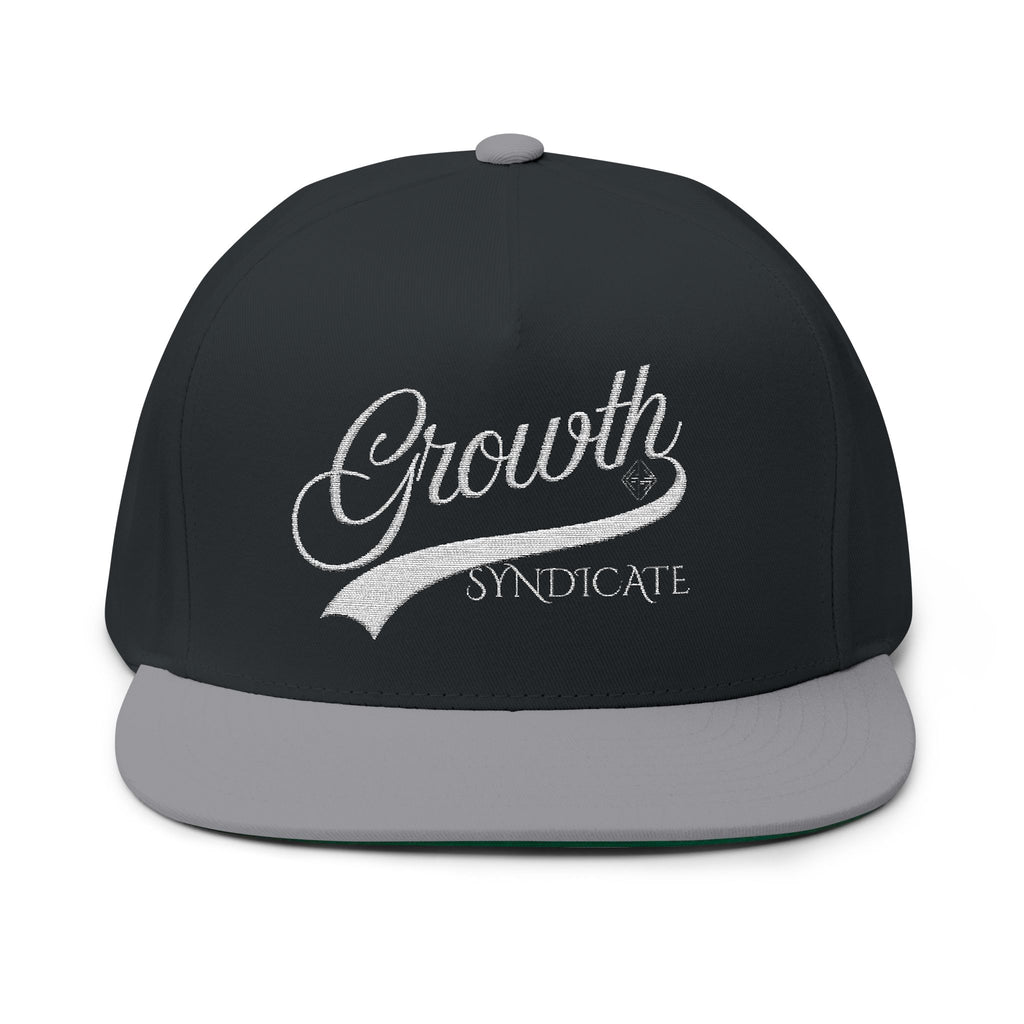 Flat Bill Cap (Embroidery)