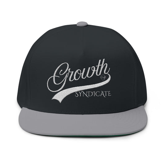 Flat Bill Cap (Embroidery)