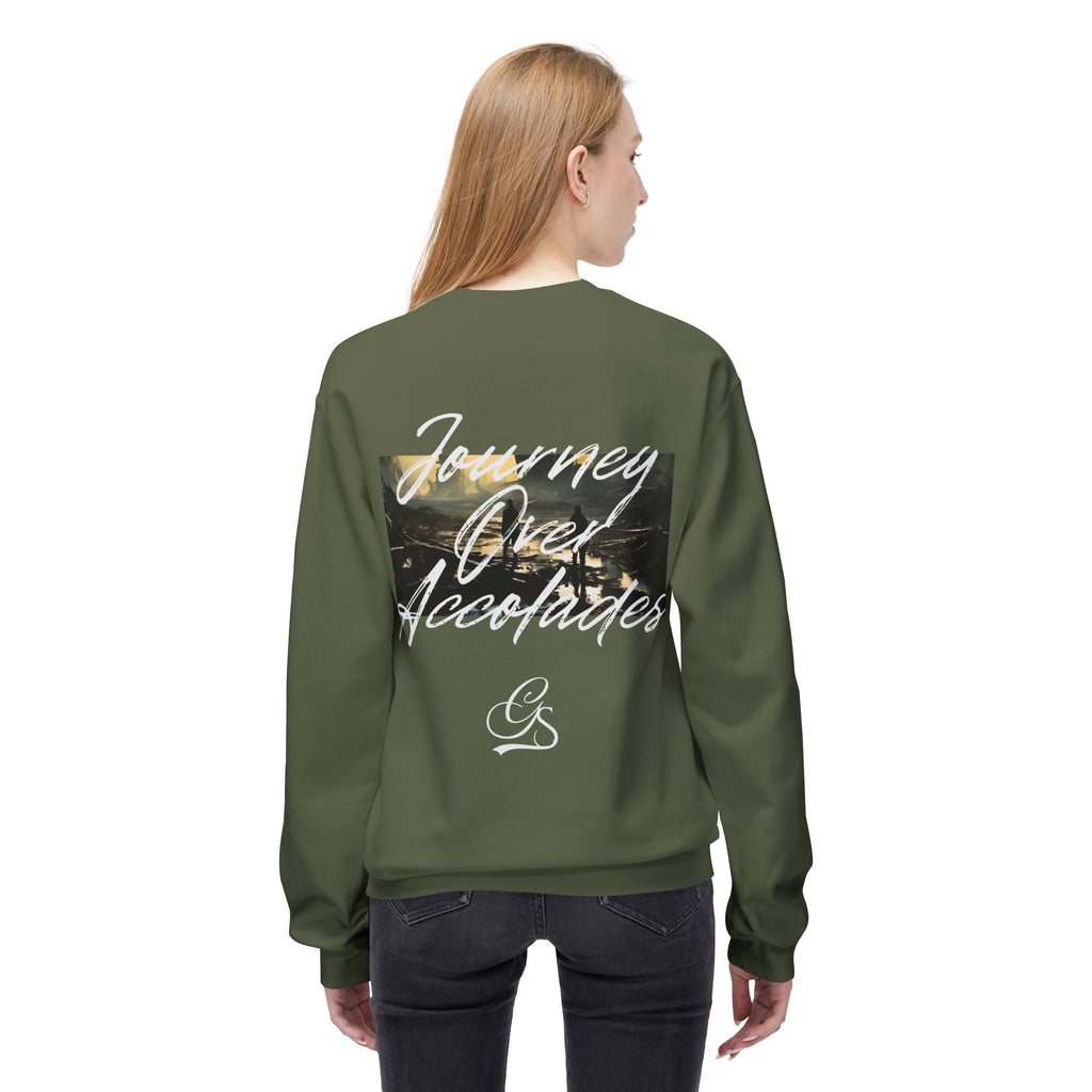 JOURNEY/ACCOLADES Midweight Softstyle Fleece Crewneck Sweatshirt