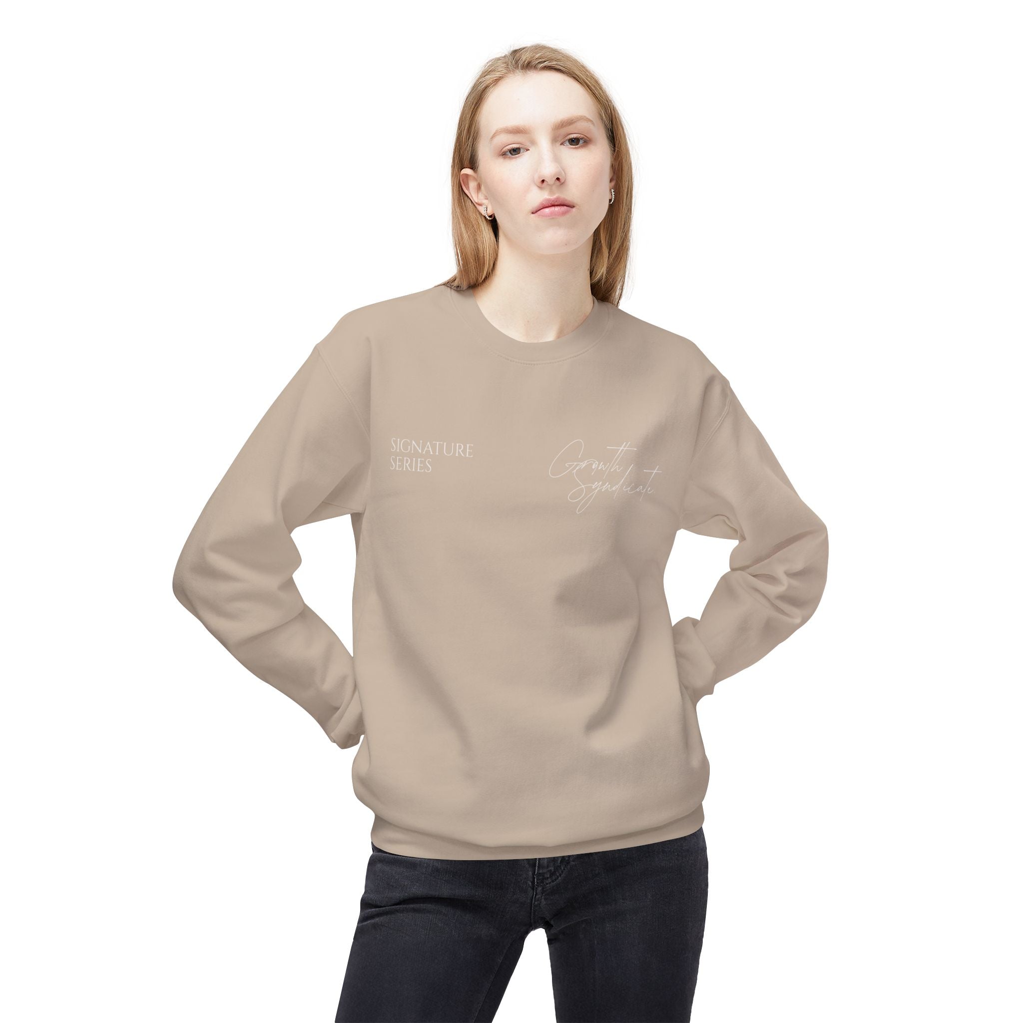 JOURNEY/ACCOLADES Midweight Softstyle Fleece Crewneck Sweatshirt