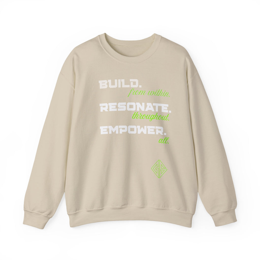 BUILD. EMPOWER. BEAST. Sweatshirt.