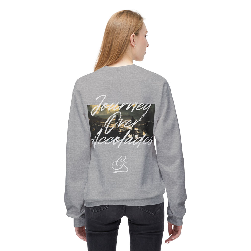 JOURNEY/ACCOLADES Midweight Softstyle Fleece Crewneck Sweatshirt