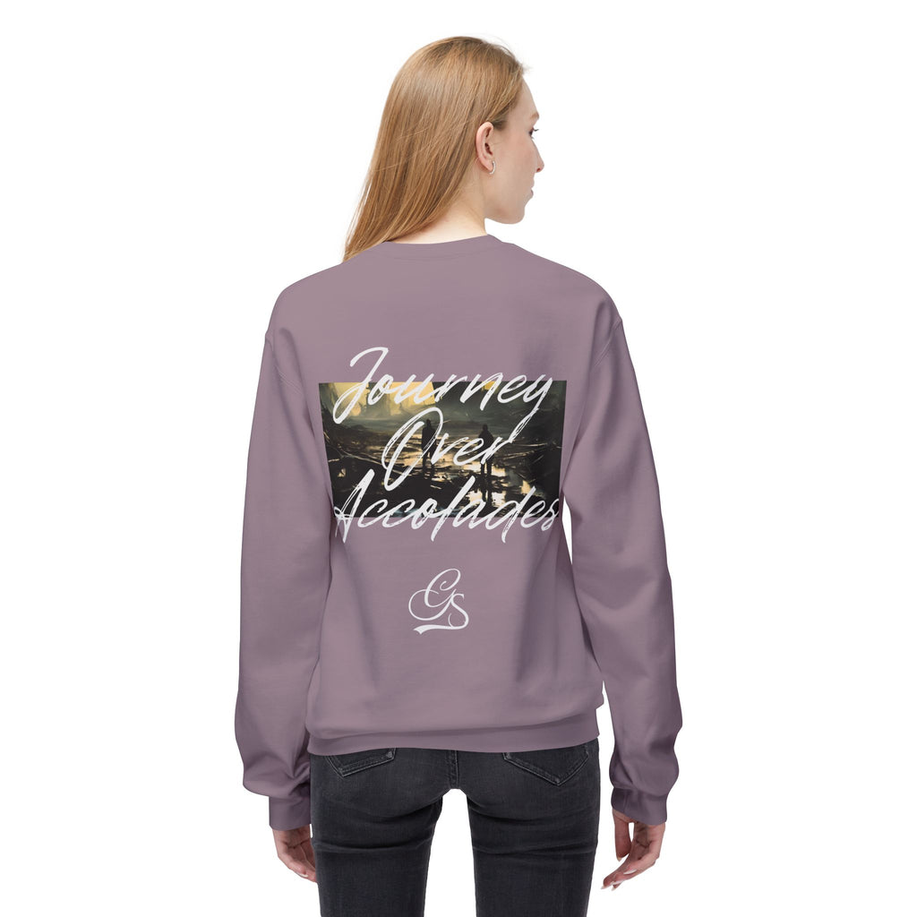 JOURNEY/ACCOLADES Midweight Softstyle Fleece Crewneck Sweatshirt