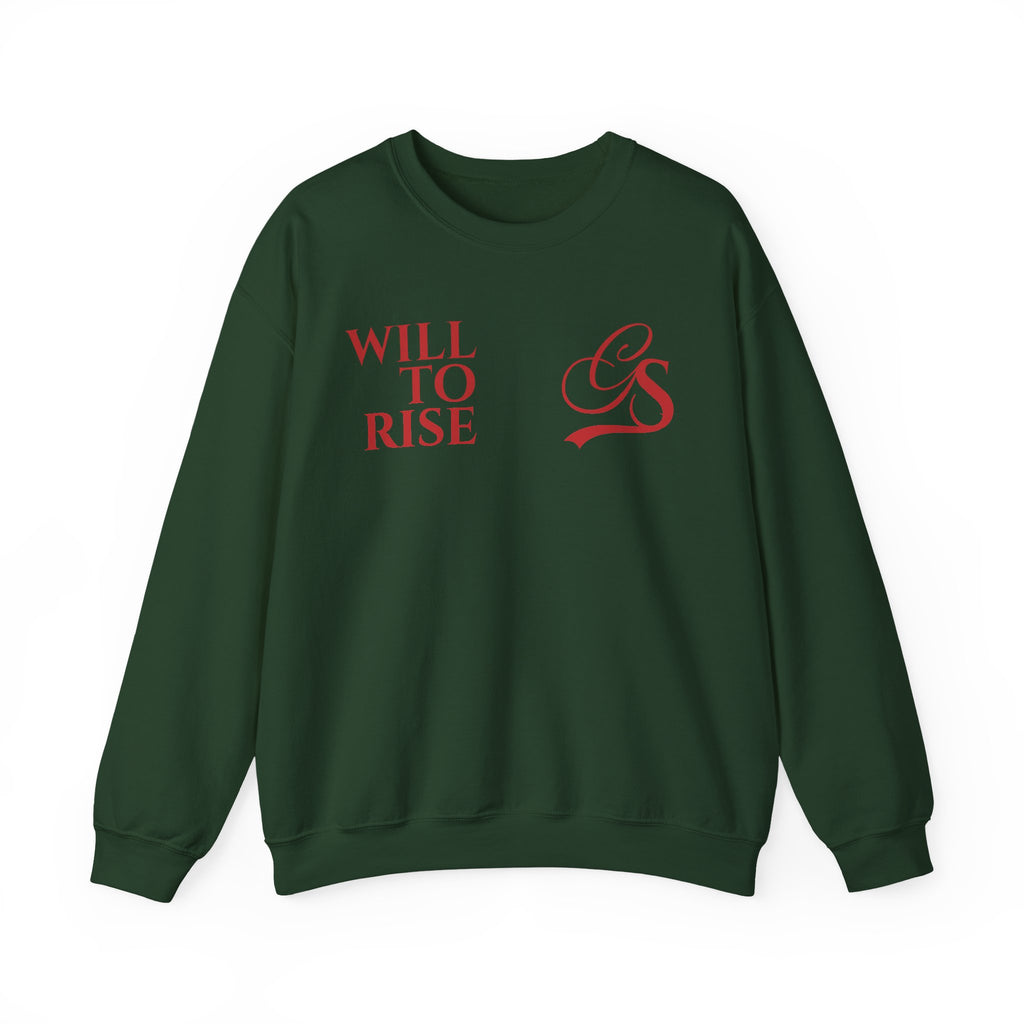 WILL TO RISE. Sweatshirt.