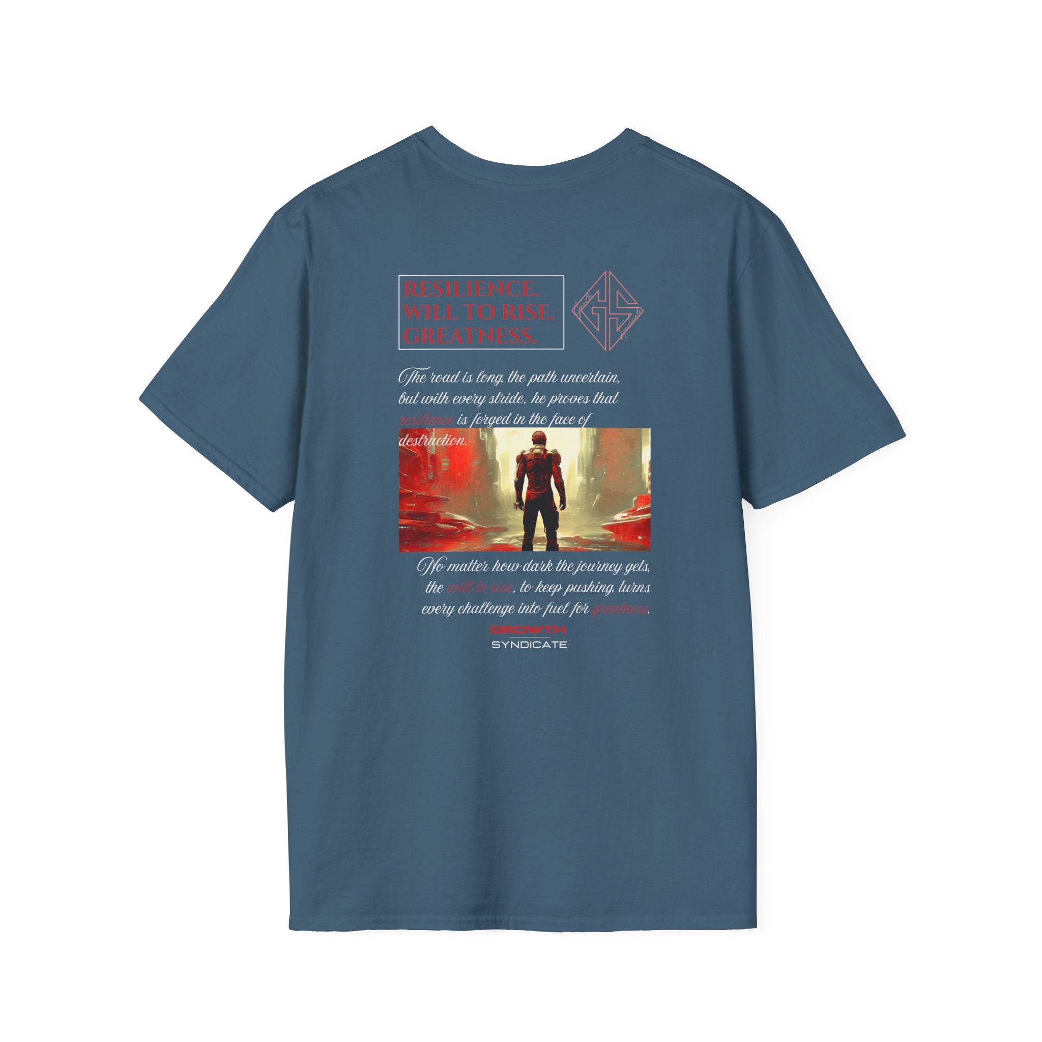 WILL TO RISE. T-shirt.