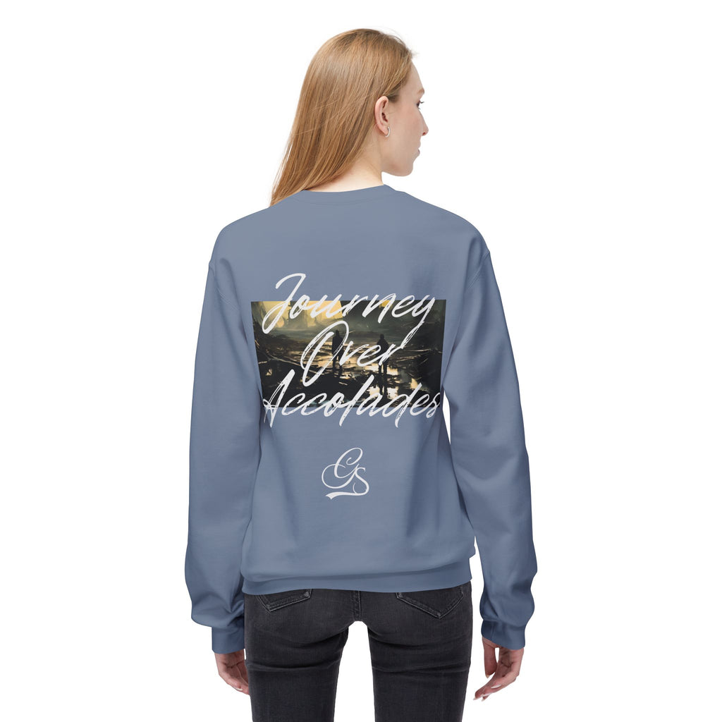 JOURNEY/ACCOLADES Midweight Softstyle Fleece Crewneck Sweatshirt