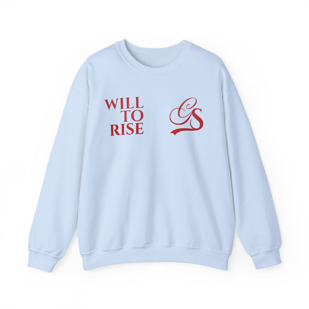 WILL TO RISE. Sweatshirt.
