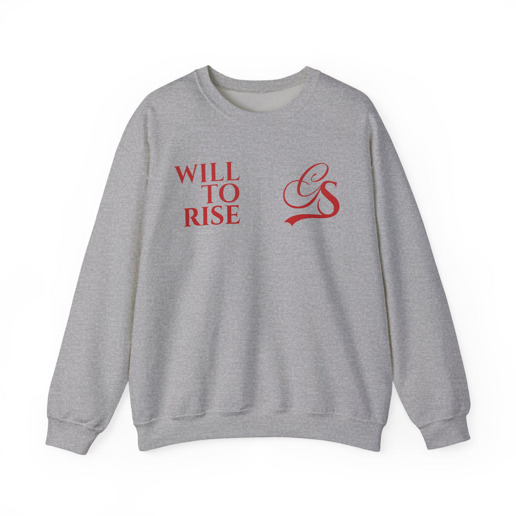 WILL TO RISE. Sweatshirt.