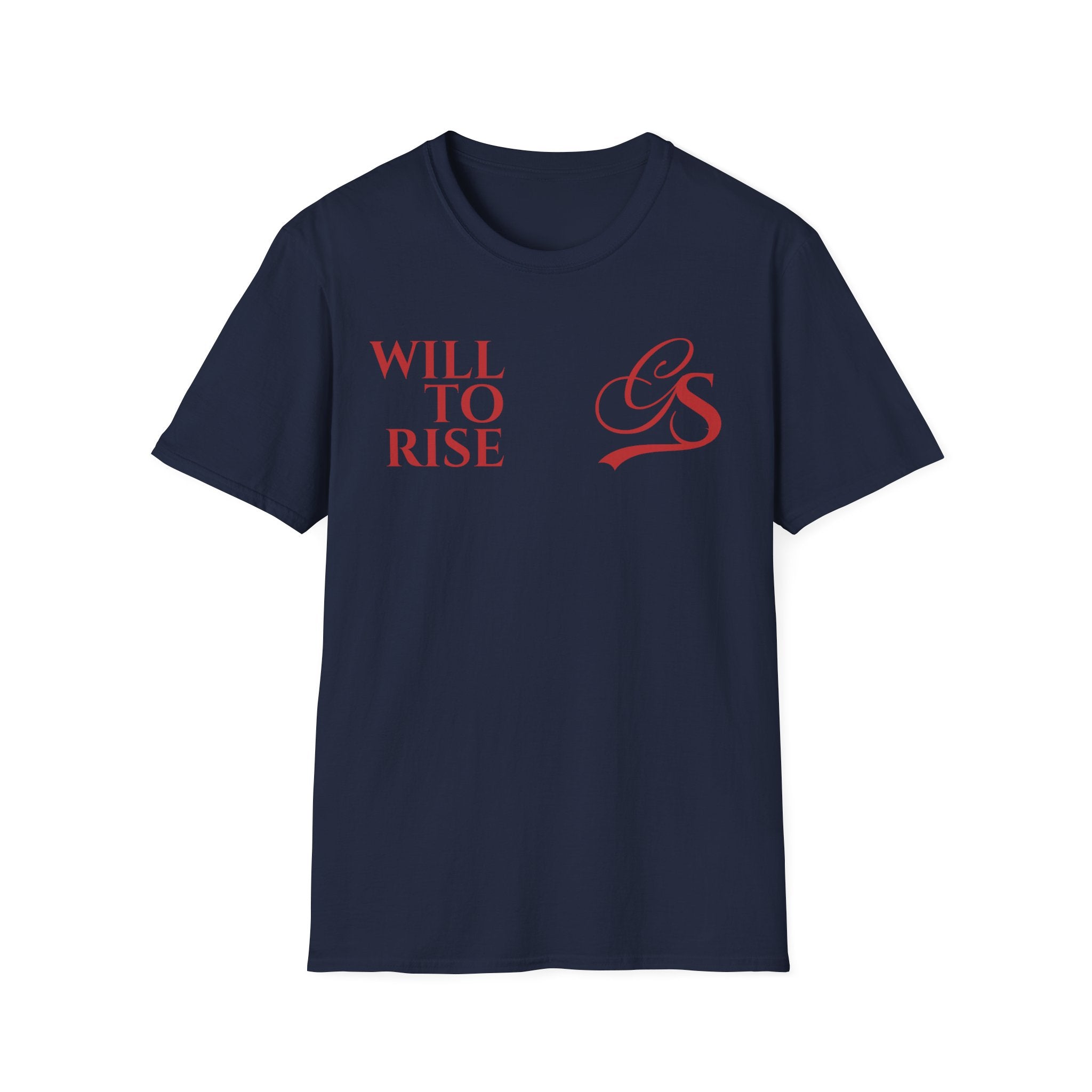 WILL TO RISE. T-shirt.