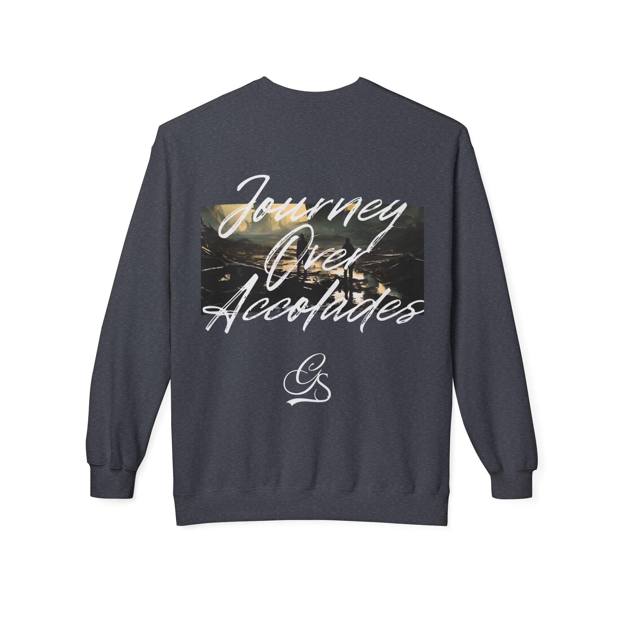 JOURNEY/ACCOLADES Midweight Softstyle Fleece Crewneck Sweatshirt