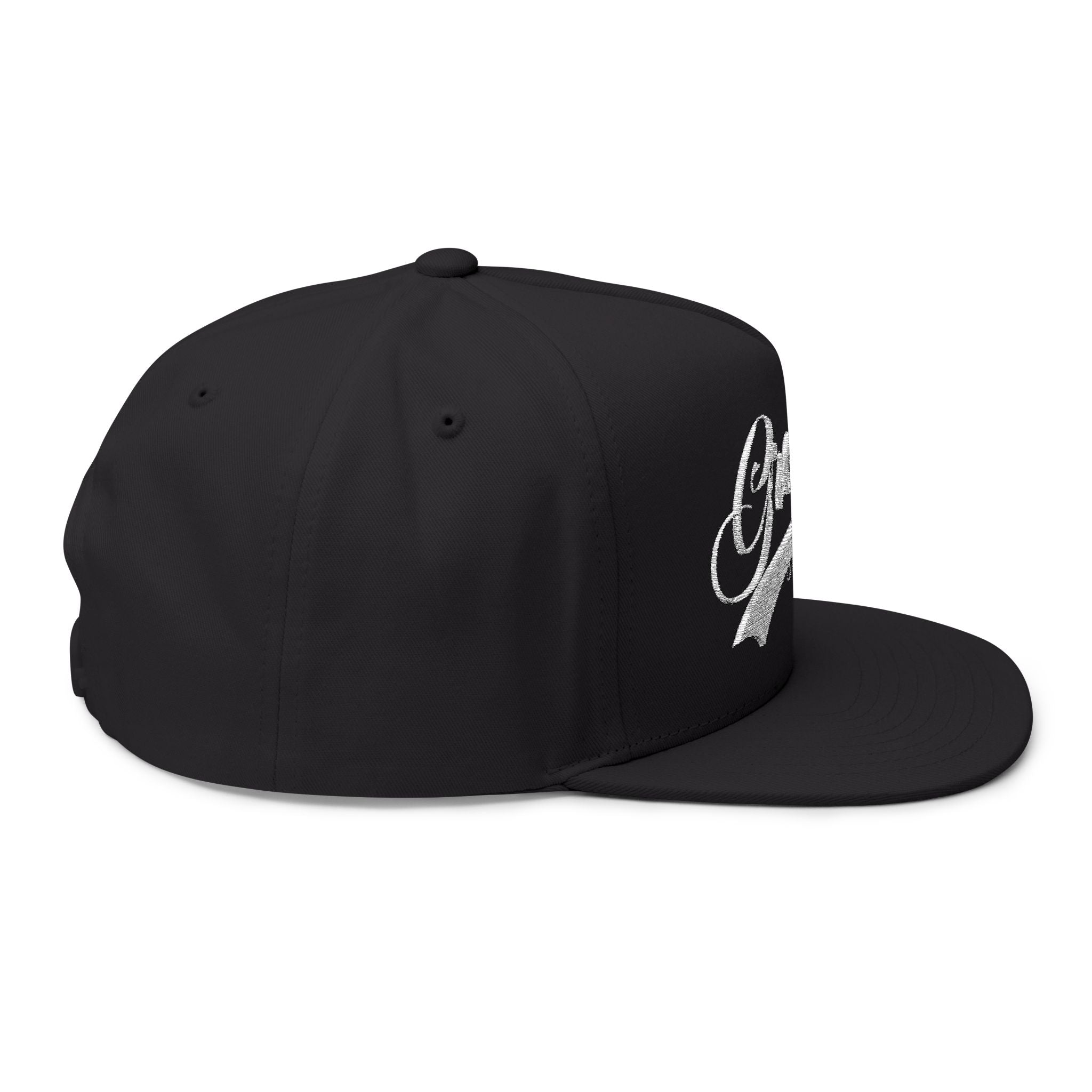 Flat Bill Cap (Embroidery)