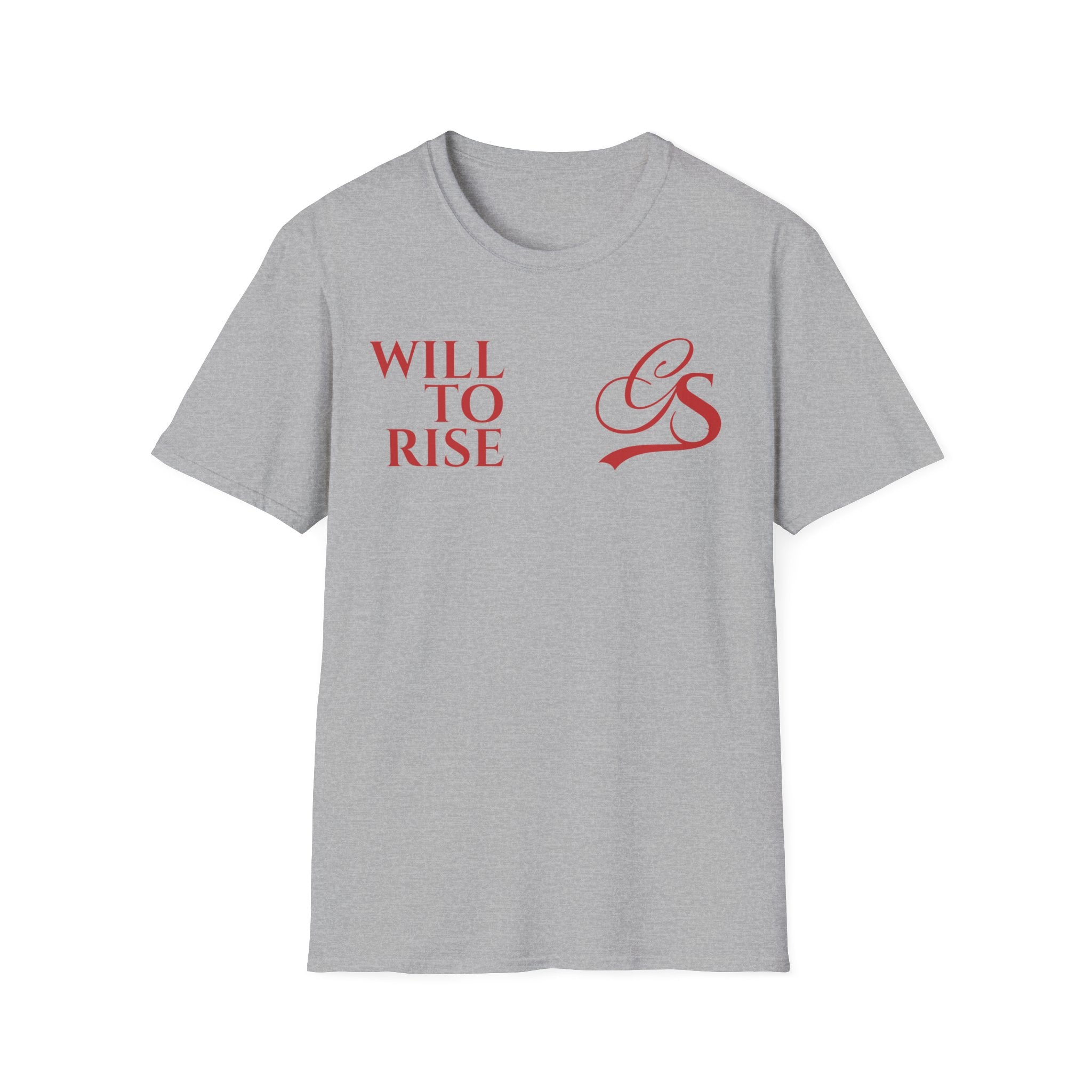 WILL TO RISE. T-shirt.
