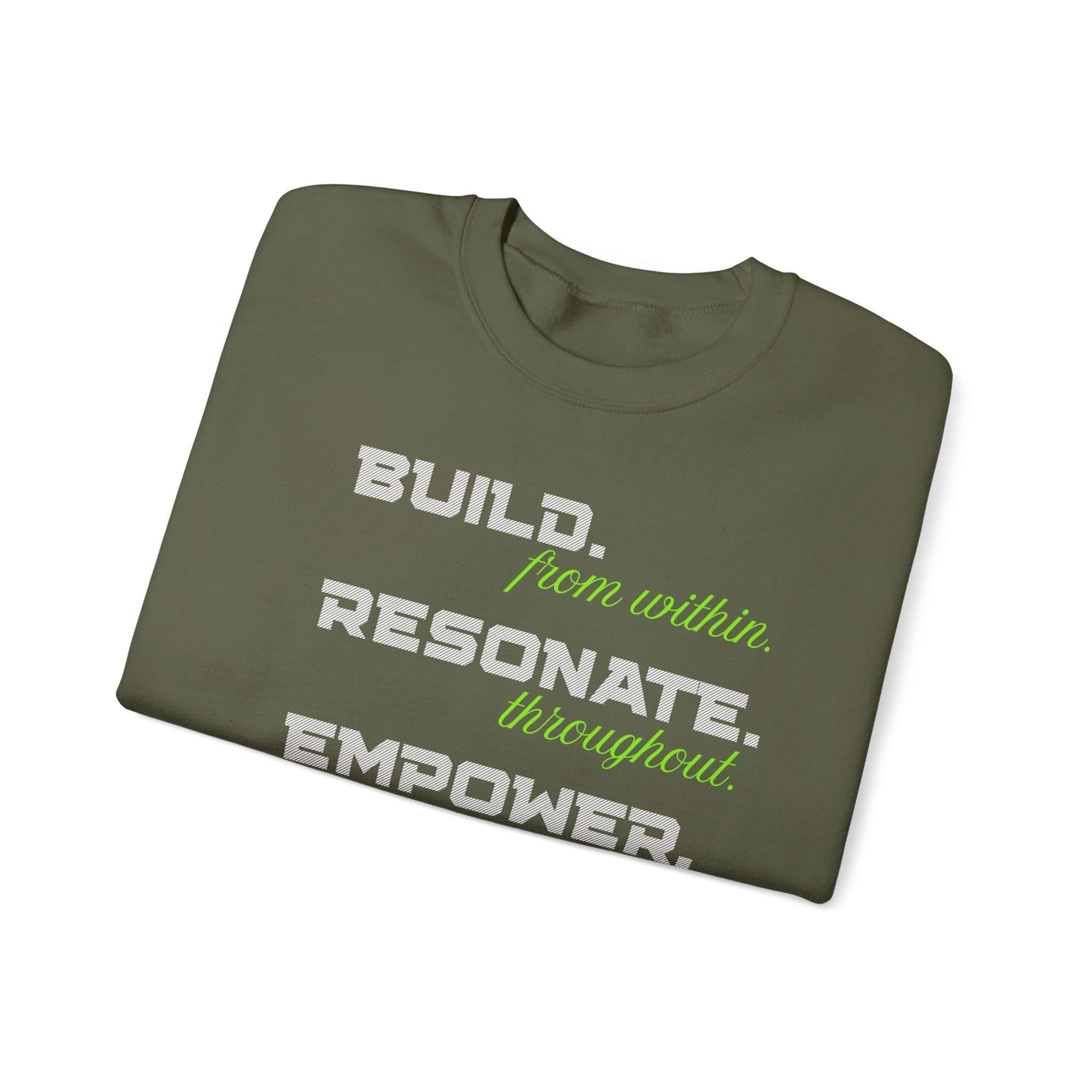 BUILD. EMPOWER. BEAST. Sweatshirt.
