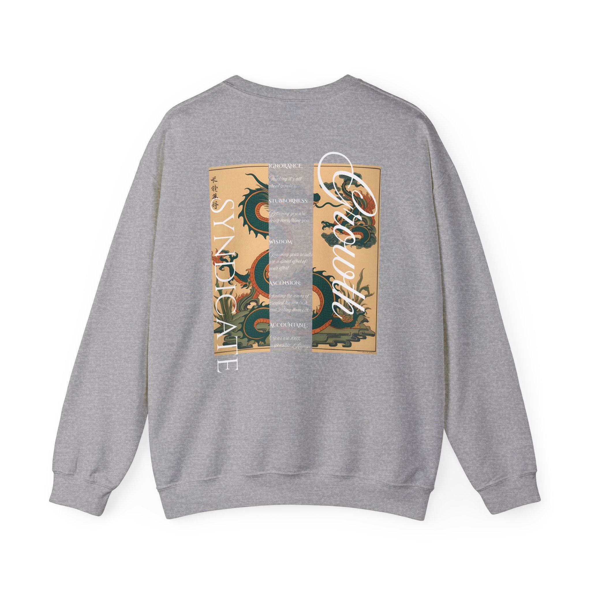 DRAGON WISDOM. Sweatshirt.